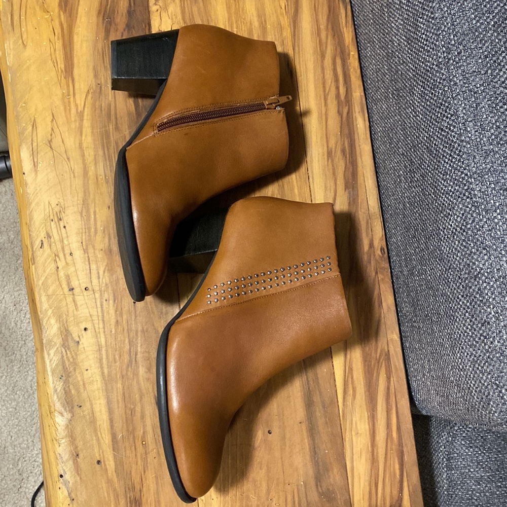 Leathe ankle Boots - Picture 4 of 6